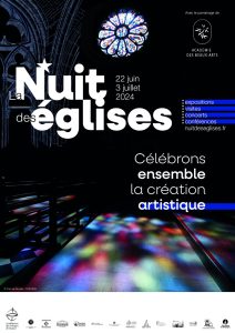 Affiche de la Nuit des églises 2024