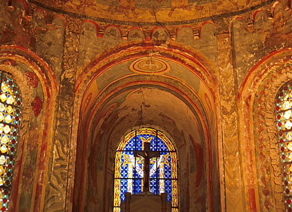 Photo de l'intérieur d'une église